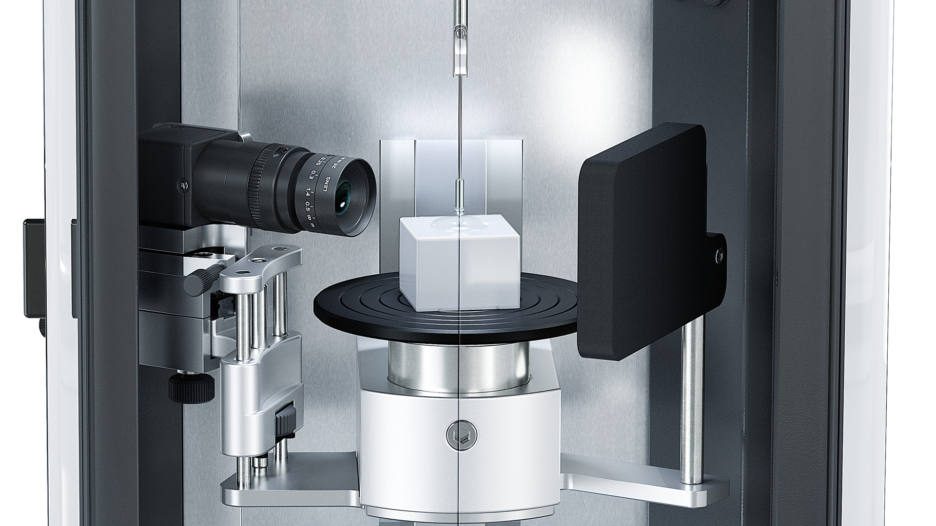 The optional camera records your adhesion measurement and paves the way for new methods.